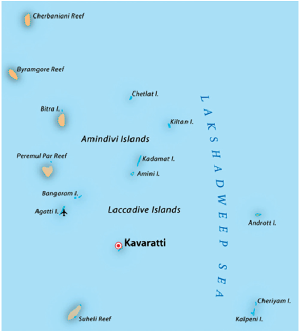 The Lakshadweep Islands
