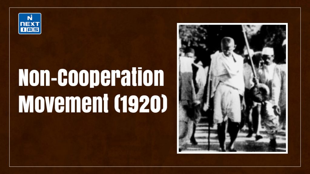 Non Cooperation Movement 1920 Objectives Programmes Impact