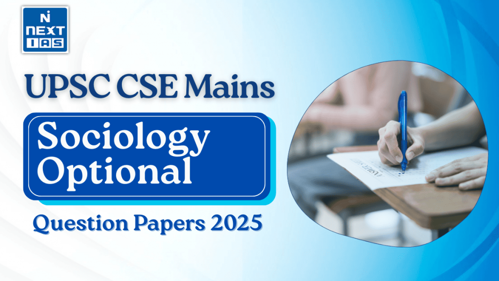 sociology optional papers