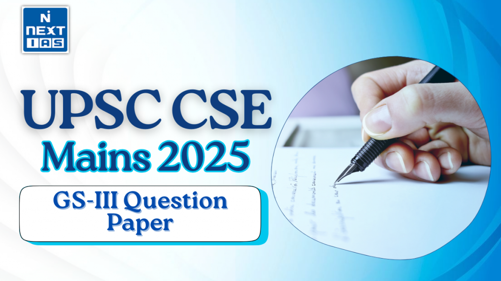 upsc mains 2025 gs 3 paper