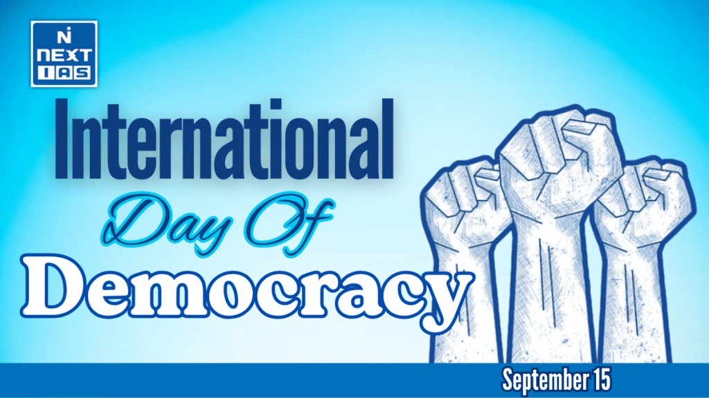 international day of democracy (september 15)