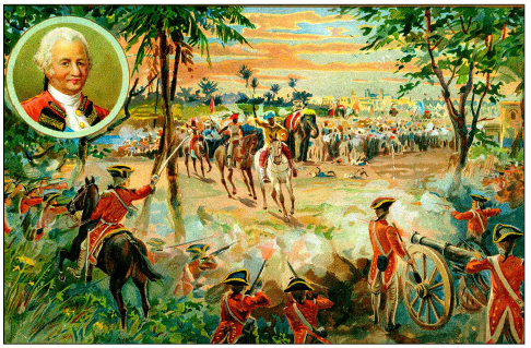 प्लासी के युद्ध की घटनाएँ