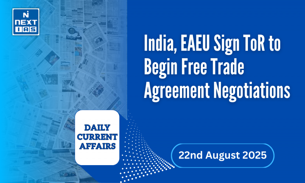 india eaeu sign tor to begin free trade agreement negotiations