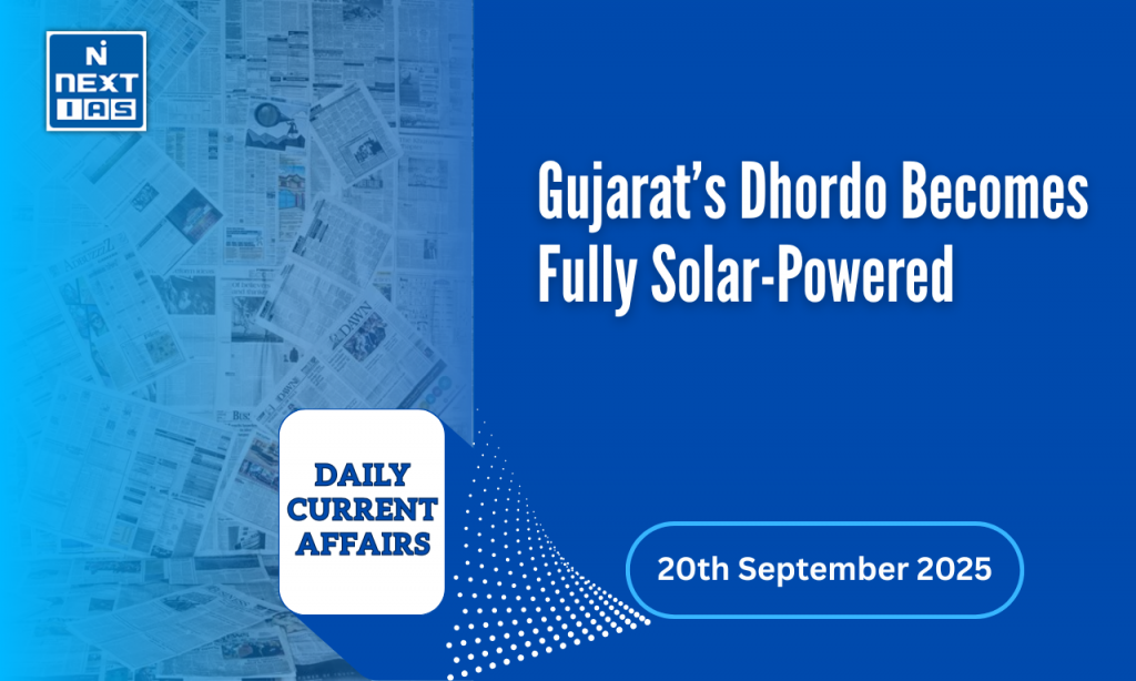 gujarat dhordo fully solar powered