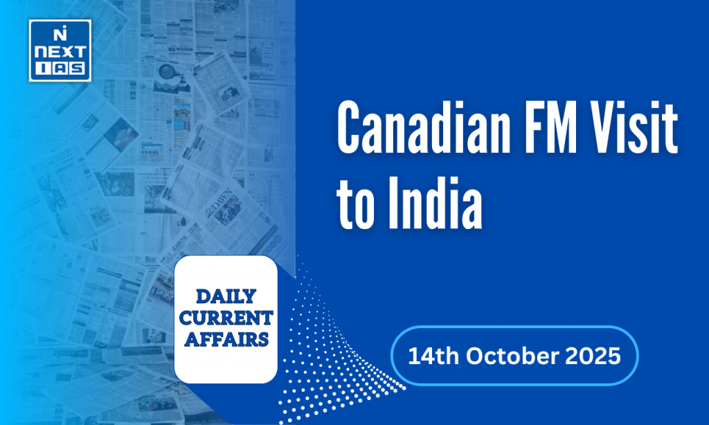 canadian fm visit to india