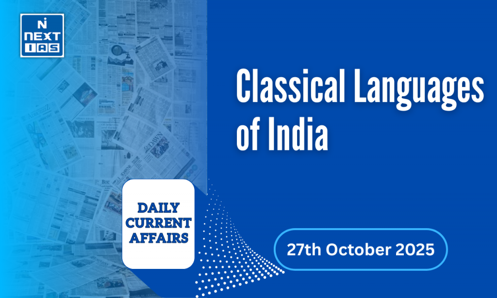 classical languages of india