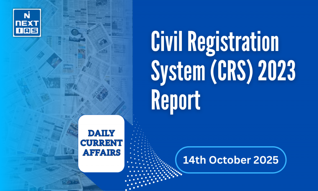 civil registration system (crs) 2023 report