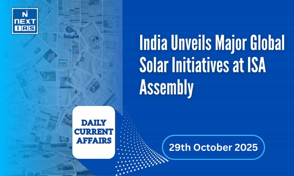 global solar initiatives at ISA assembly