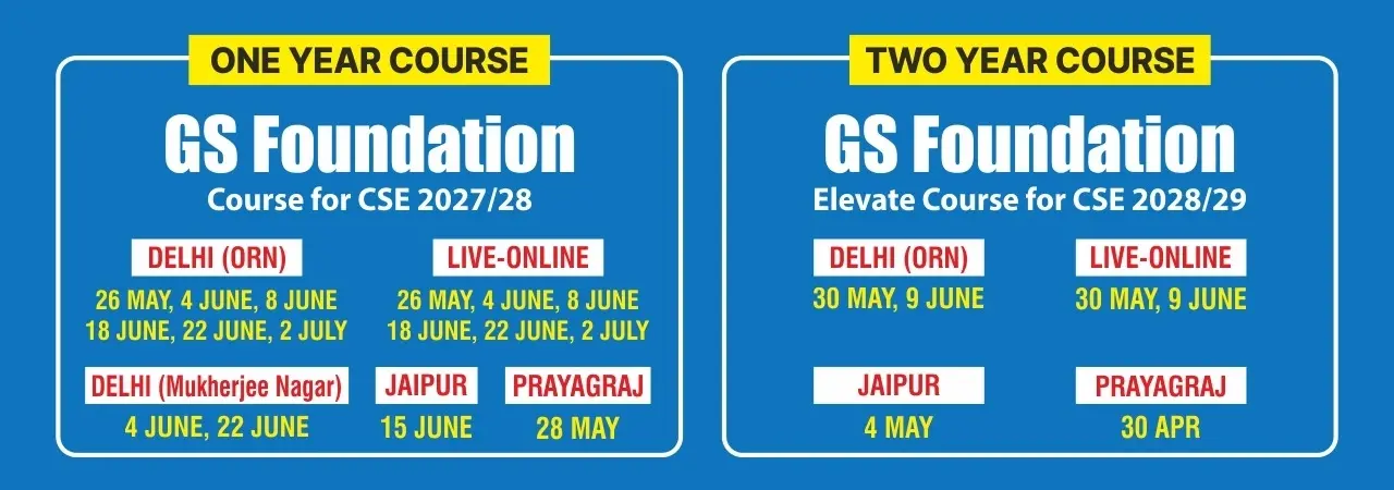 gs foundation batches