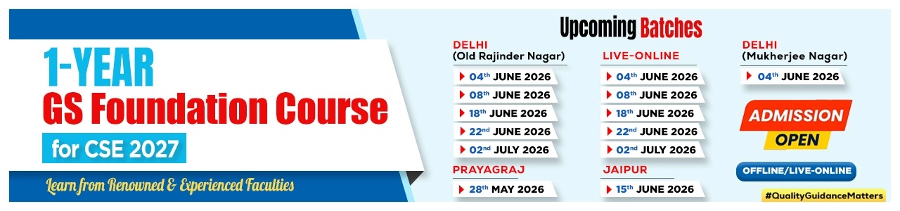 upcoming batches gs foundation