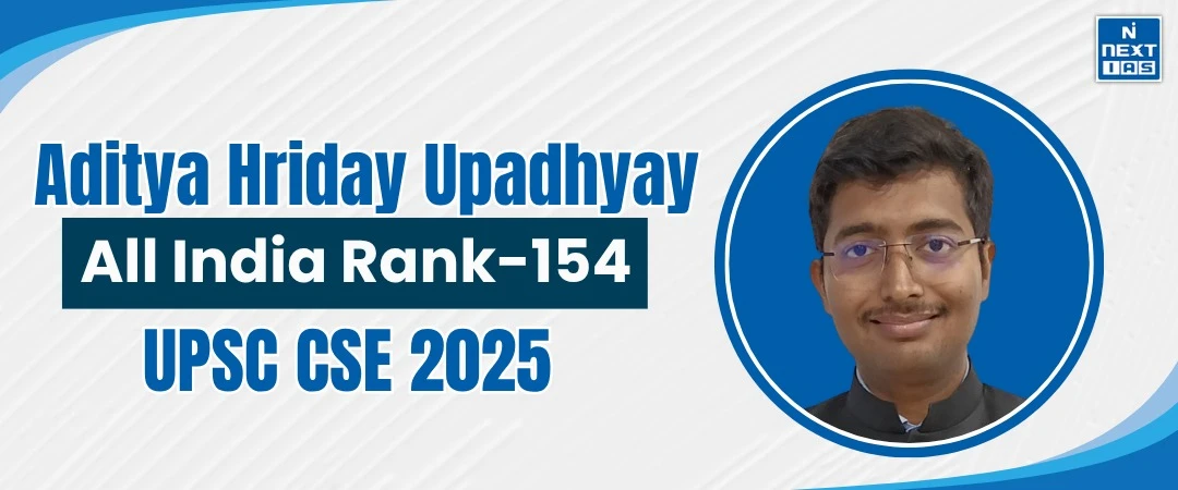 aditya hriday upadhyay, air 154, upsc 2025