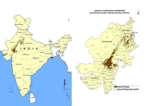 aravalli map