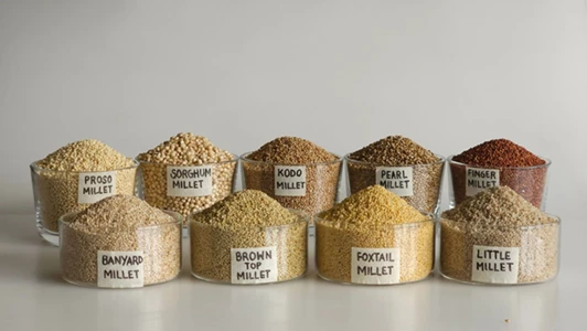 millets in bowls