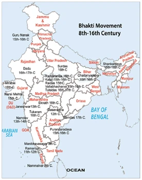 bhakti movement 8th-16th century