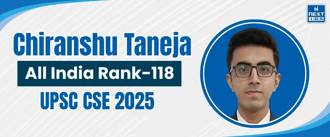 chiranshu taneja, air 118, upsc 2025