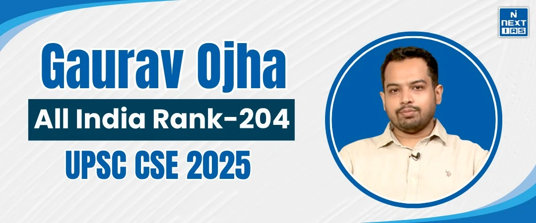 gaurav ojha, air 204, upsc 2025