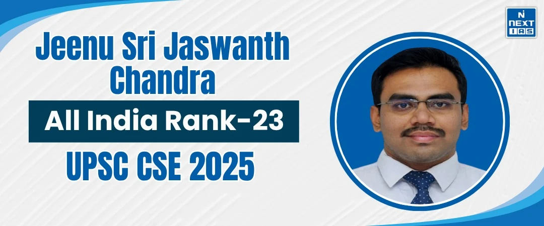 jeenu sri jaswanth chandra, air 23, upsc 2025