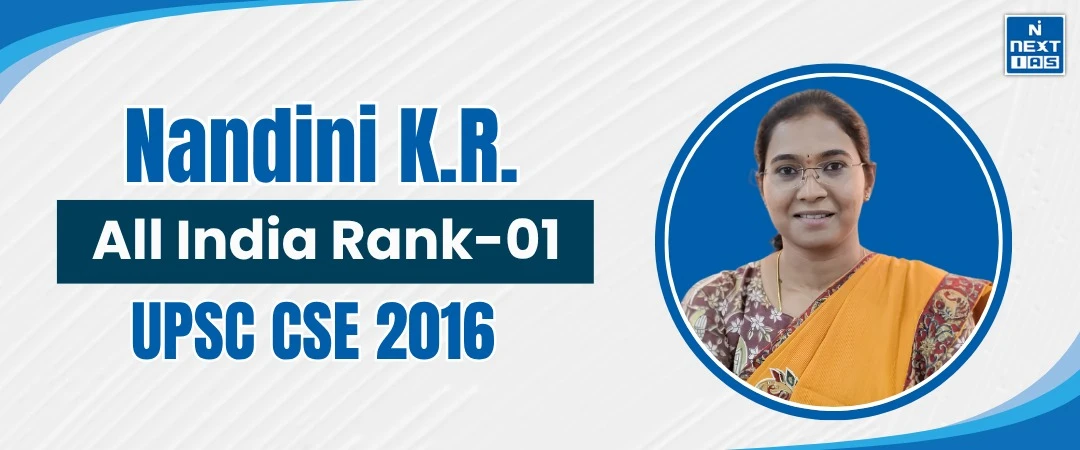 nandini k.r., air 1, upsc 2016