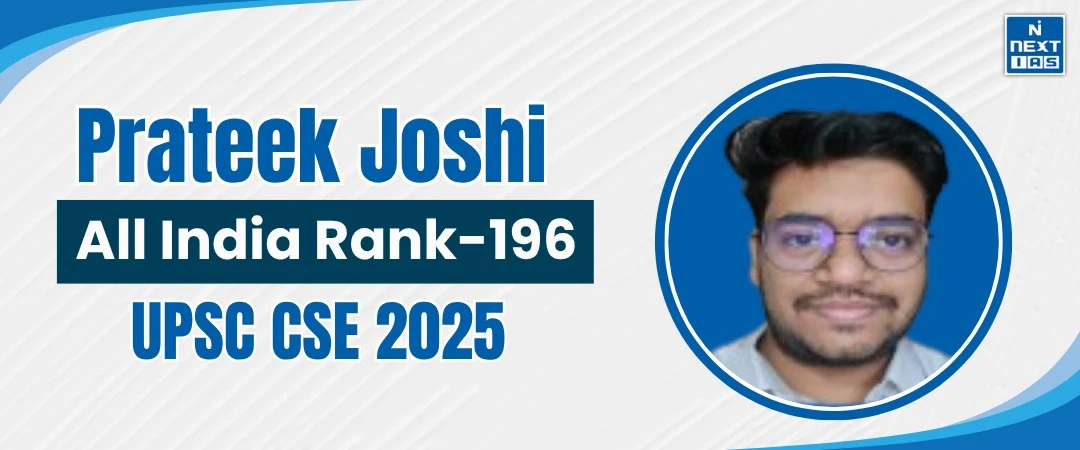 prateek joshi, air 196, upsc 2025