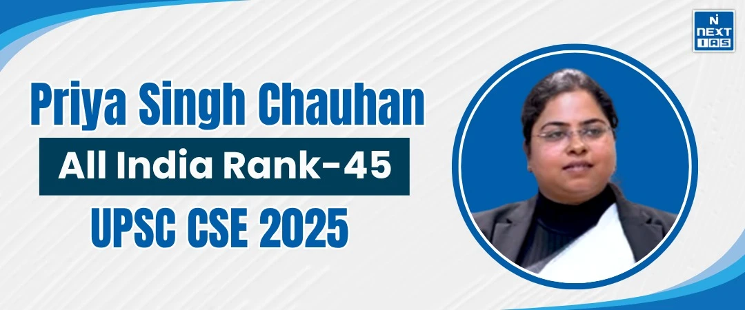 priya singh chauhan , air 45, upsc 2025